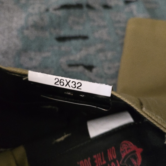 Dickies Skateboarding boys 26 x 32 Regular Fit Brown NWT Center Crease 112024 - Picture 6 of 9